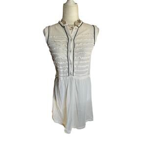 Marc by Marc Jacobs 100% Silk Ivory Tunic